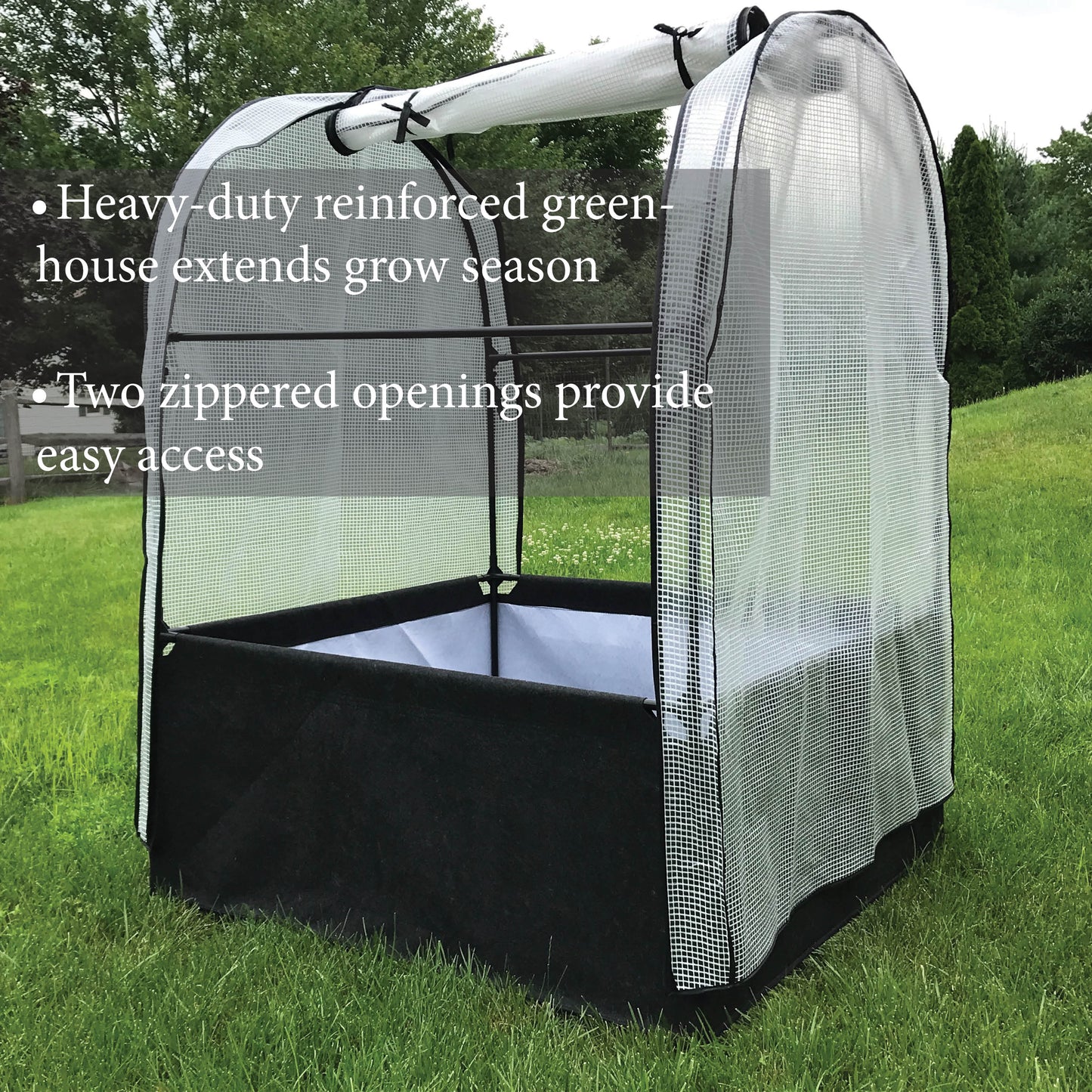 Replacement Greenhouse Cover for 3-in-1 Garden System (44"x44"x61")