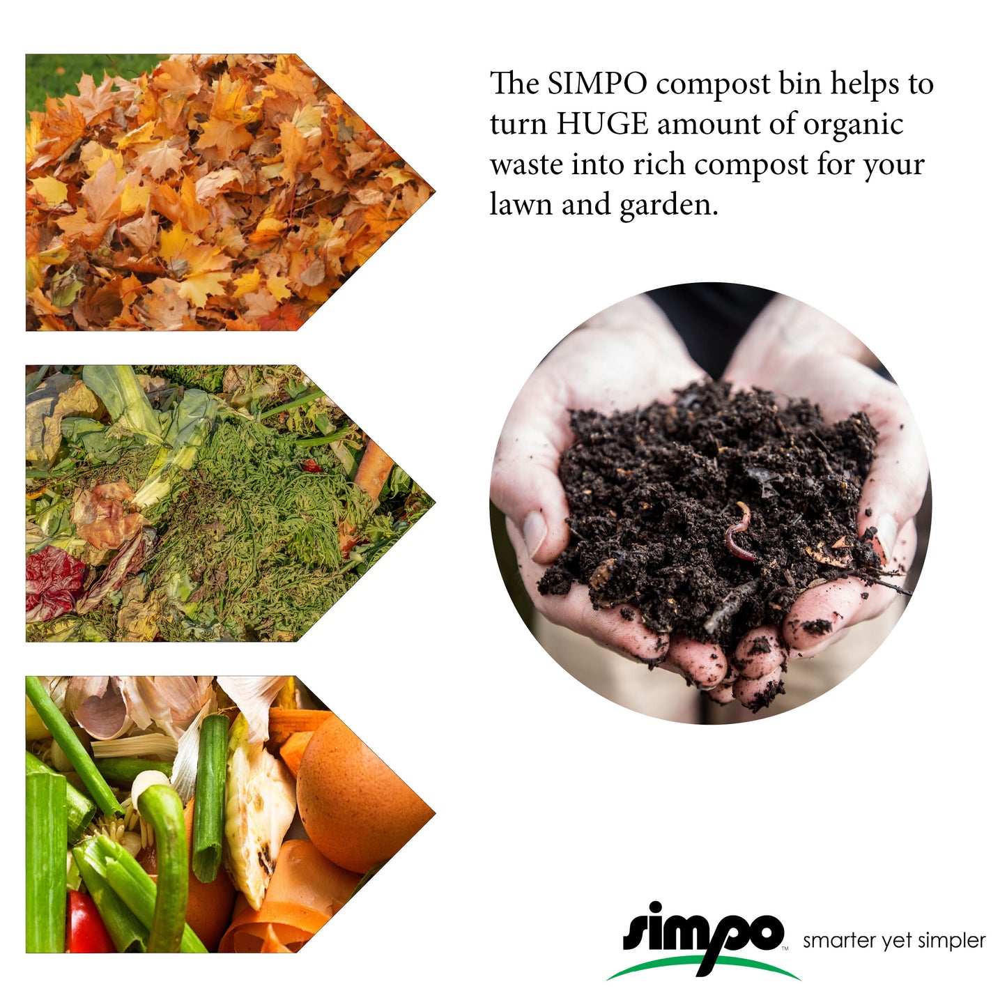 Expandable Backyard Compost Bin (300 Gallons)