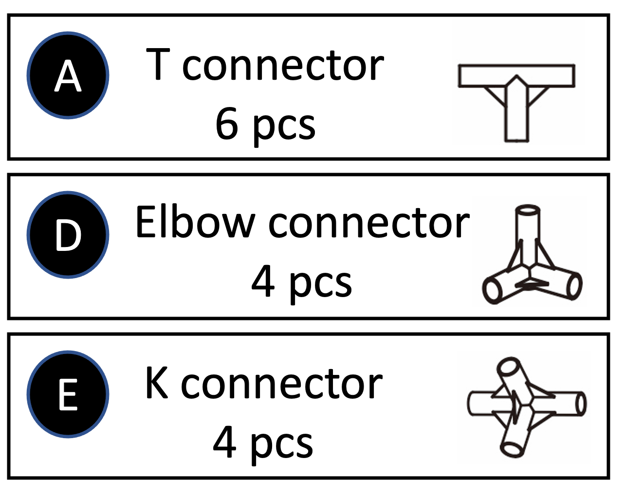 Replacement Connector Set for GDN4444