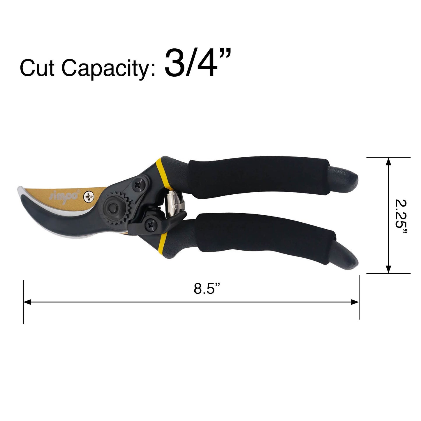 Extra Sharp Garden Pruner (1-pack)